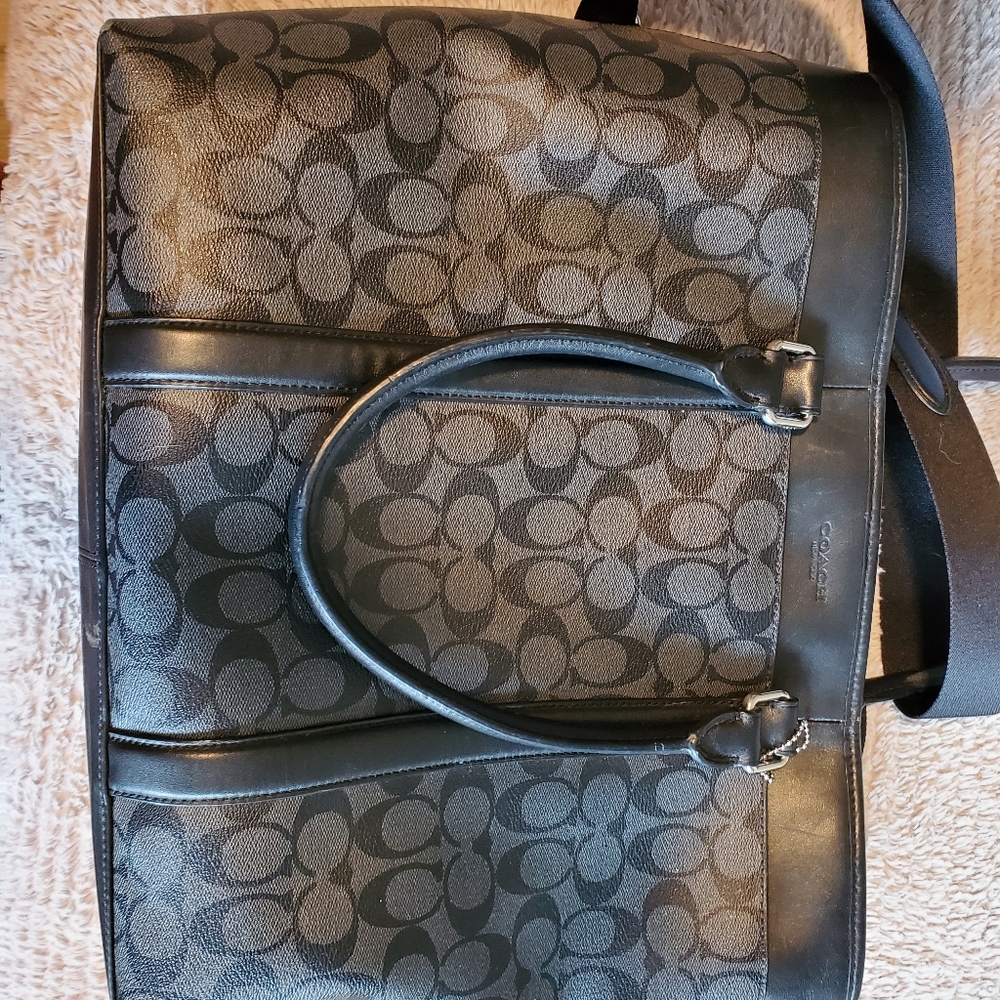 Coach computer bag